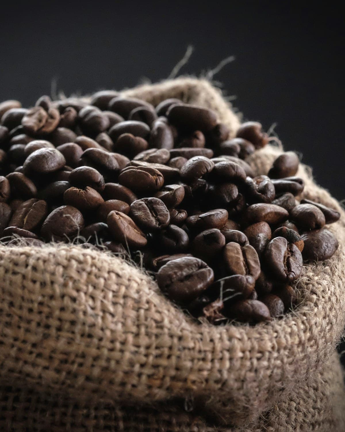 Roasted Keota coffee beans